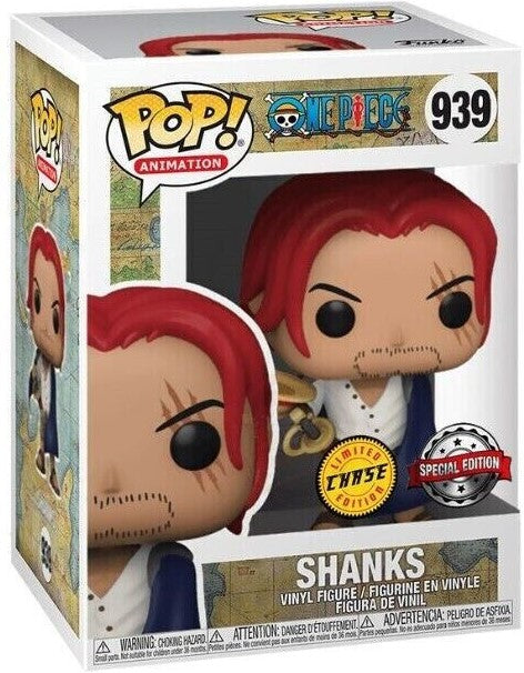 Funko POP One Piece Shanks 939 Limited Chase Edition