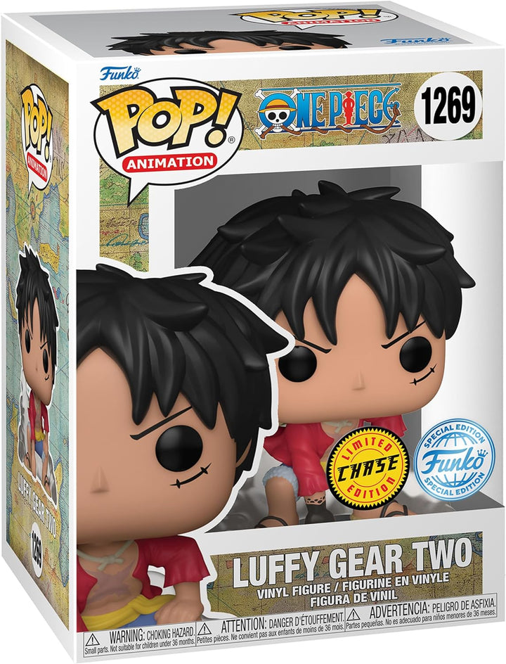 Funko POP One Piece Ruffy Gear Two 1269 Limited Chase Edition