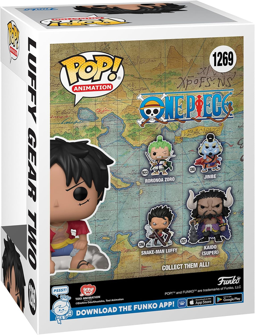 2 Ruppe Fun Pop Funko POP One Piece Ruffy Gear Two 1269 Limited Chase Edition – Dilaras.at