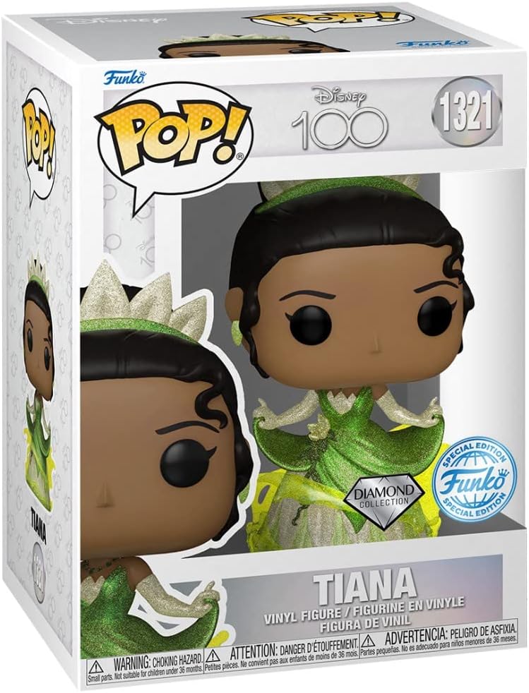 Disney 100 Tiana Diamond Collection Funko Pop #1321