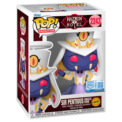 Funko POP Hazbin Hotel Sir Pentious Angelic Form Limited Chase Edition #2243