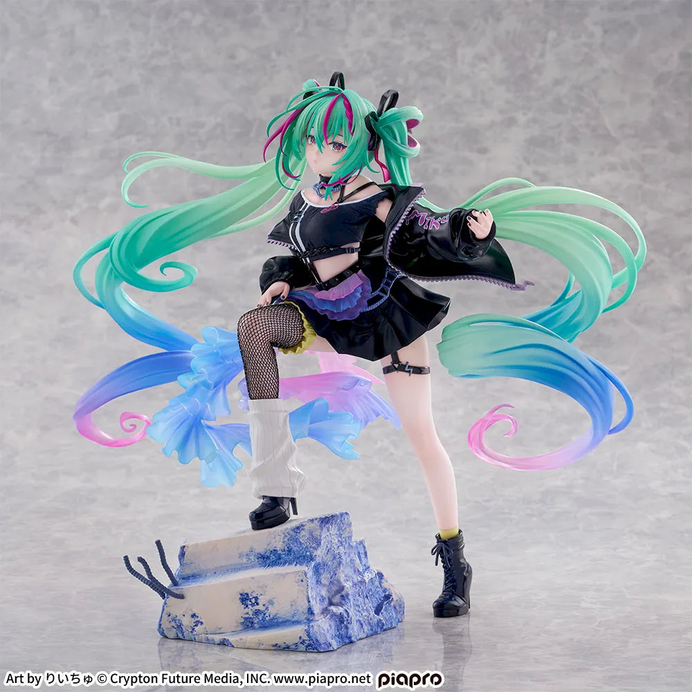 Sega Hatsune Miku FIGURIZMa Statue Hatsune Miku Punk! 23 cm