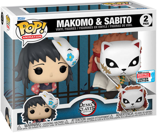 Demon Slayer Makomo & Sabito Funko POP 2er Pack EAN 0889698717625