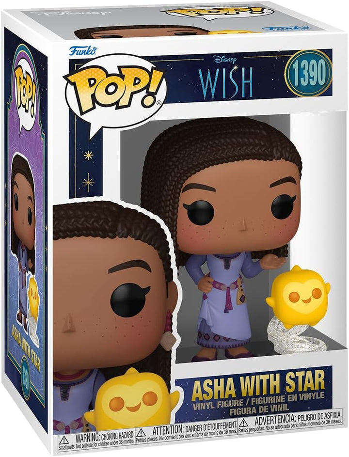 Disney Wish Asha with Star Funko Pop #1390
