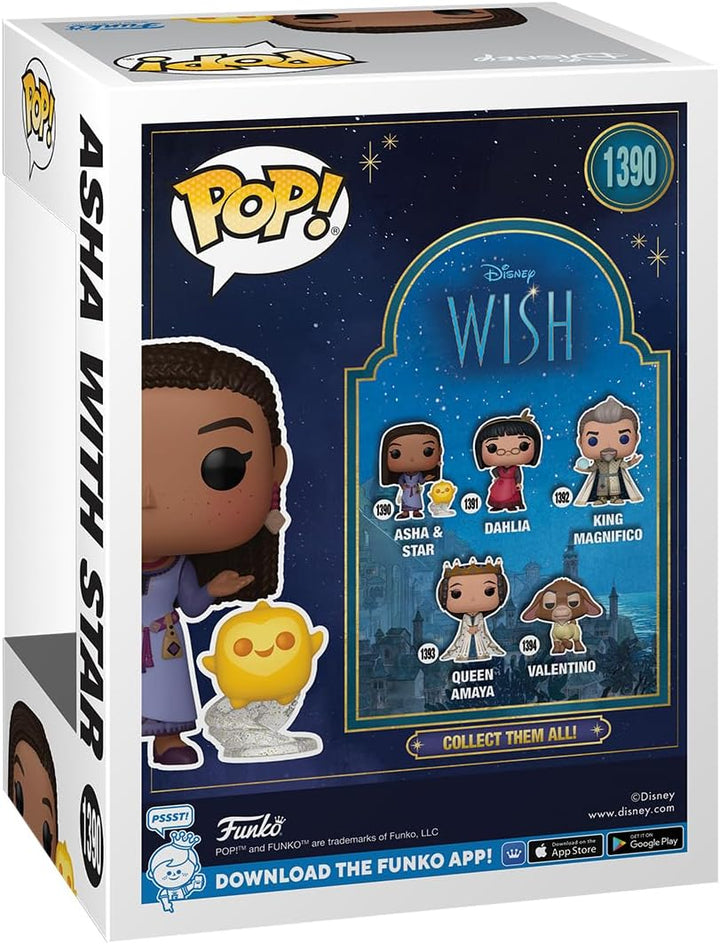 Disney Wish Asha with Star Funko Pop #1390