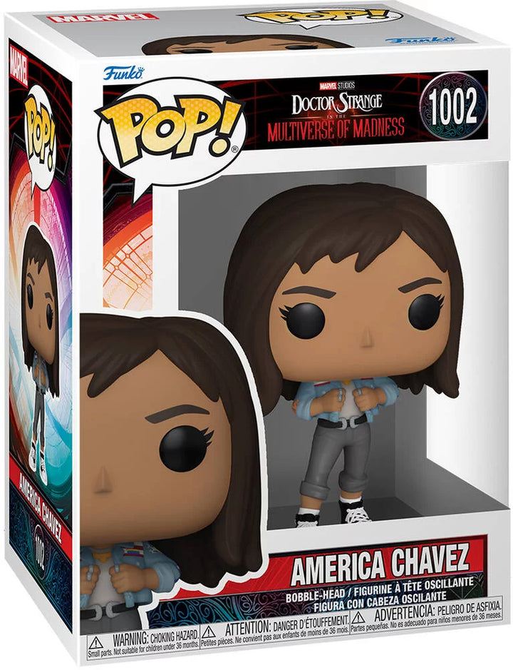 Doctor Strange in the Multiverse of Madness America Chavez Funko POP #1002 EAN 0889698609203