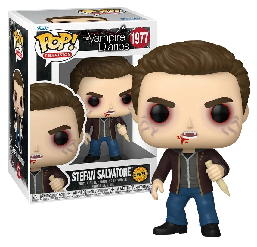 Funko POP The Vampire Diaries Stefan Salvatore #1977 Limited Chase Edition