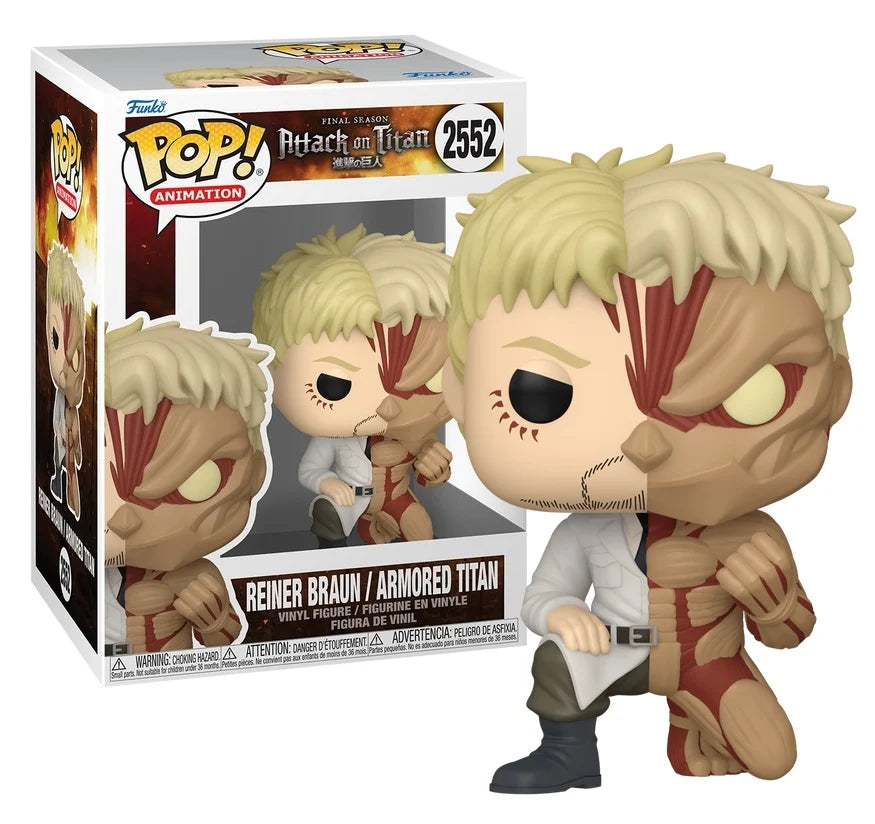 Funko POP Attack on Titan Reiner Braun - Armored Titan #2552