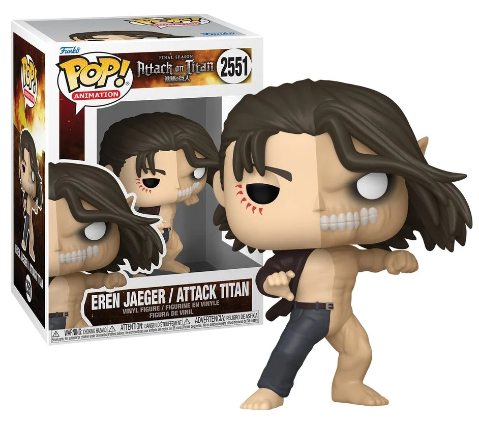 Funko POP Attack on Titan Eren Jaeger - Attack Titan #2551
