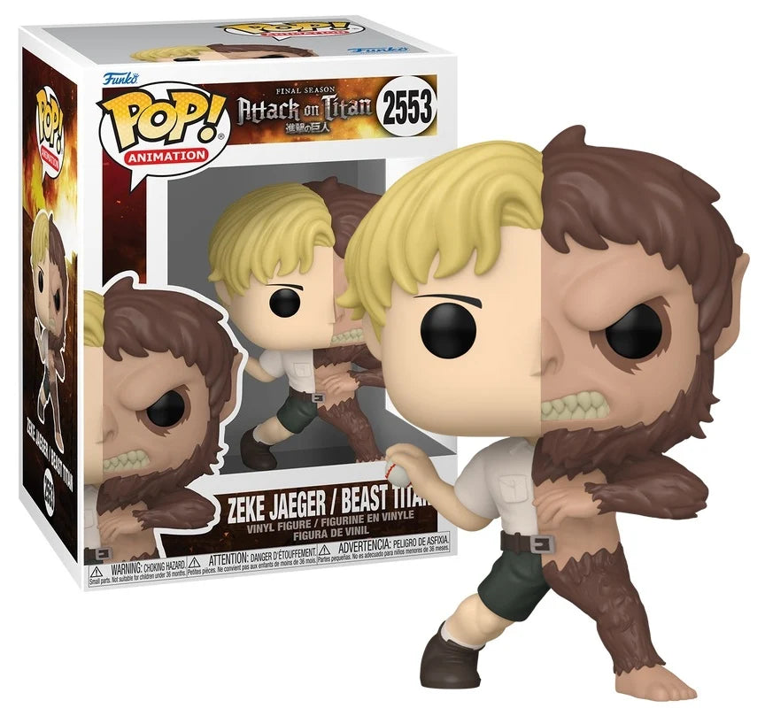 Funko POP Attack on Titan Zeke Jaeger - Beast Titan #2553