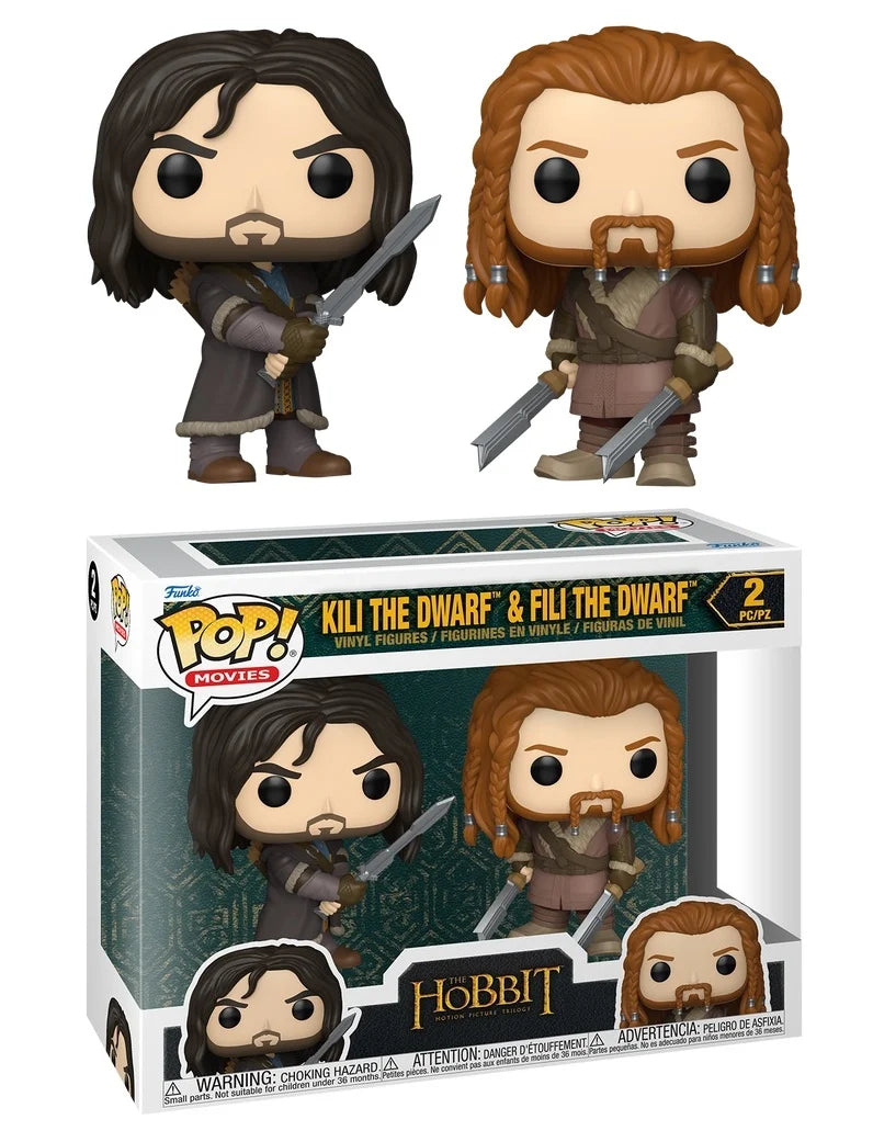 Funko POP Herr der Ringe - Hobbit 2 Pack Kili & Fili