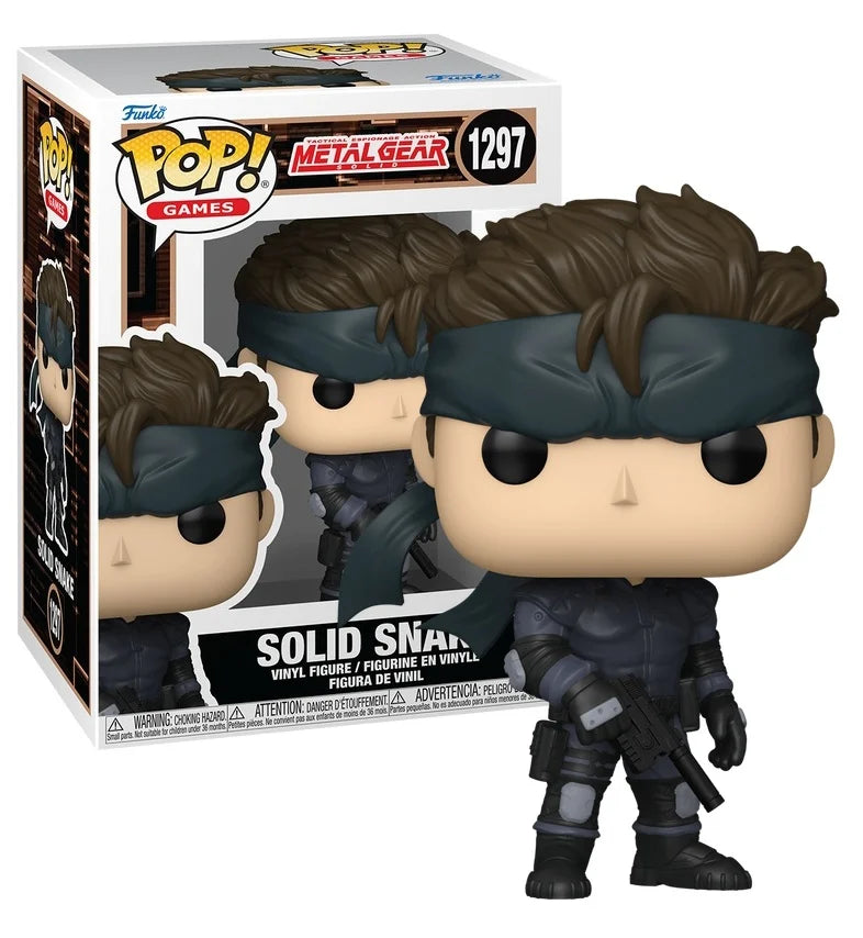 Metal Gear Solid Funko POP Solid Snake #1297