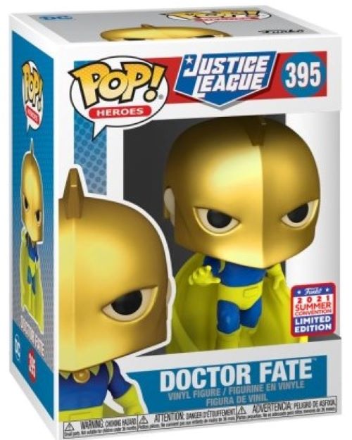 Funko POP Justice League Doctor Fate Limited Edition #395 EAN 0889698555159