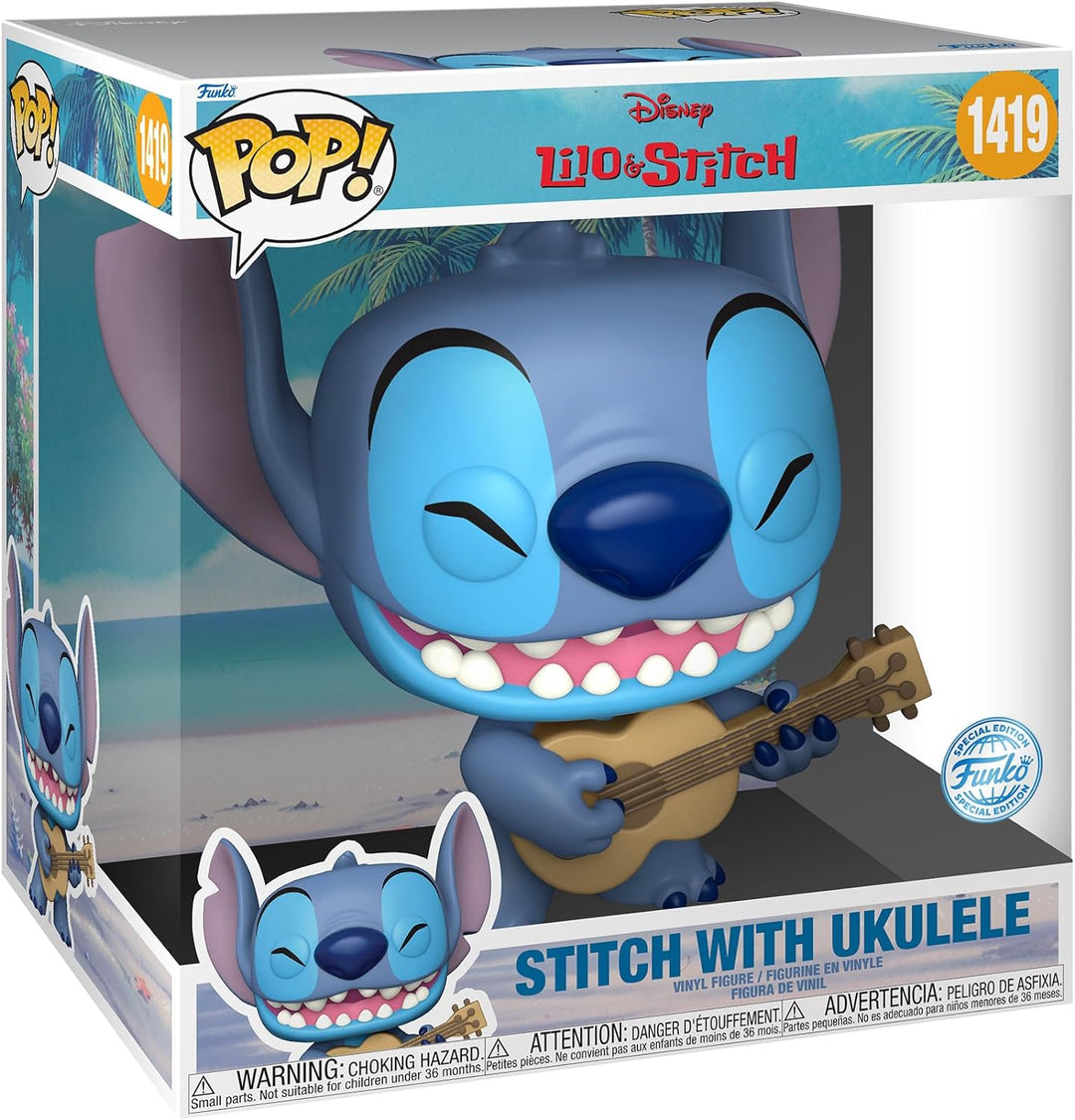 Funko POP Lilo & Stitch with Ukulele Jumbo Size 25 cm