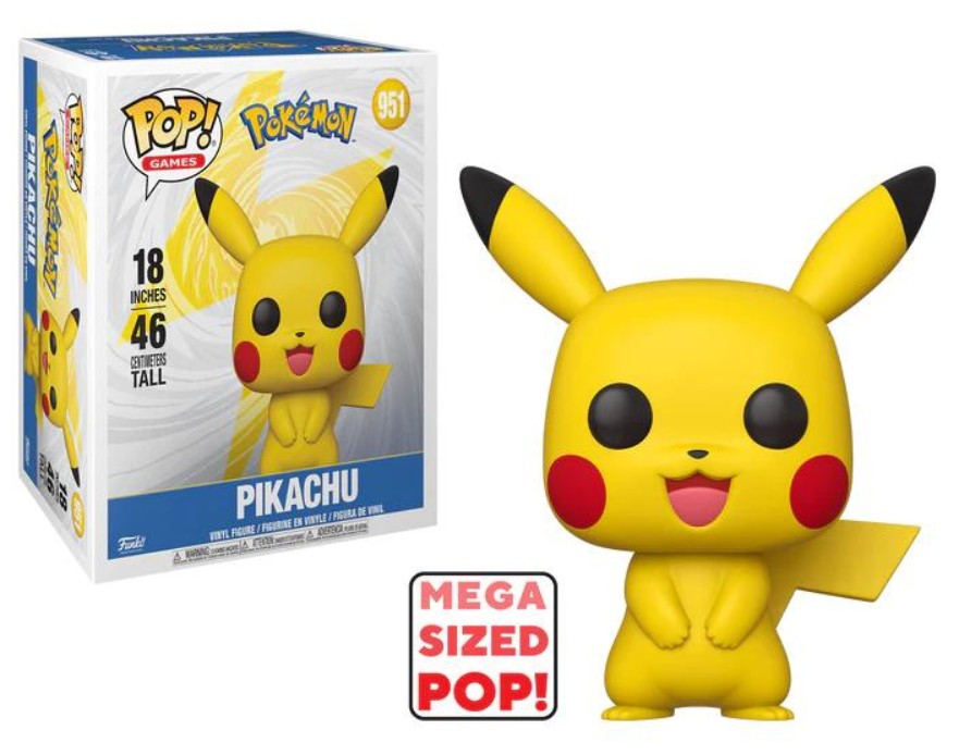 Funko POP Pokemon Pikachu #951 Mega Size 46 cm