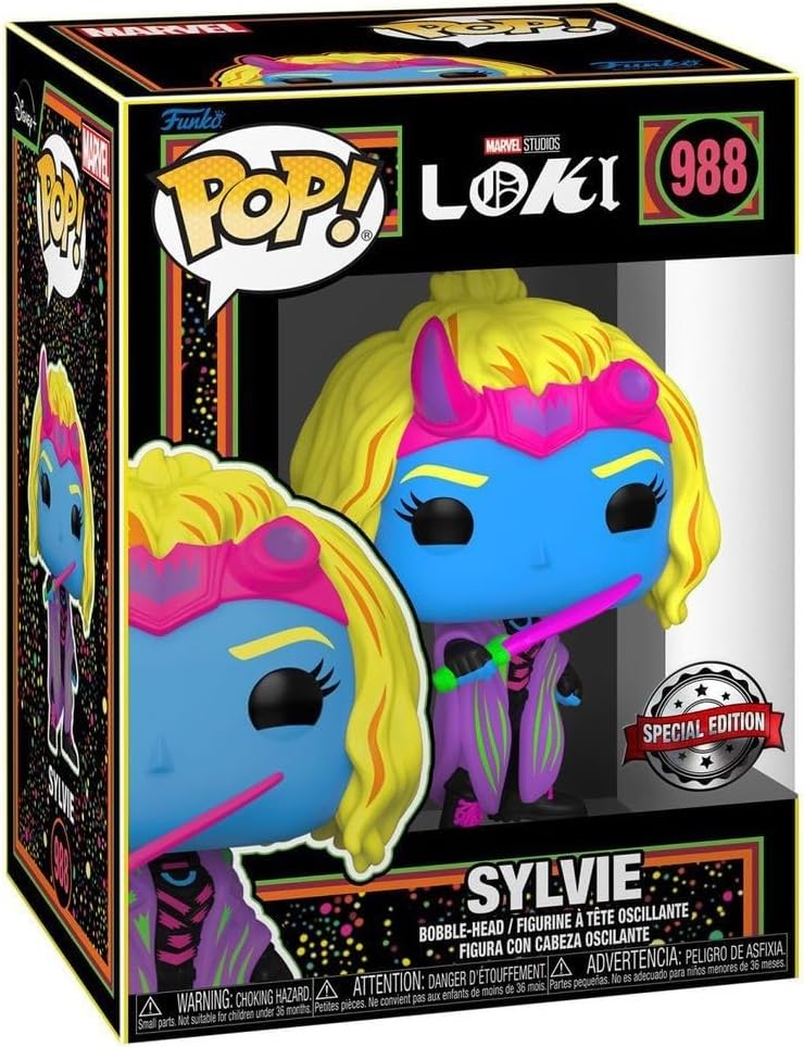 Marvel Funko POP Loki Sylvie Special Edition #988 EAN 0889698627580