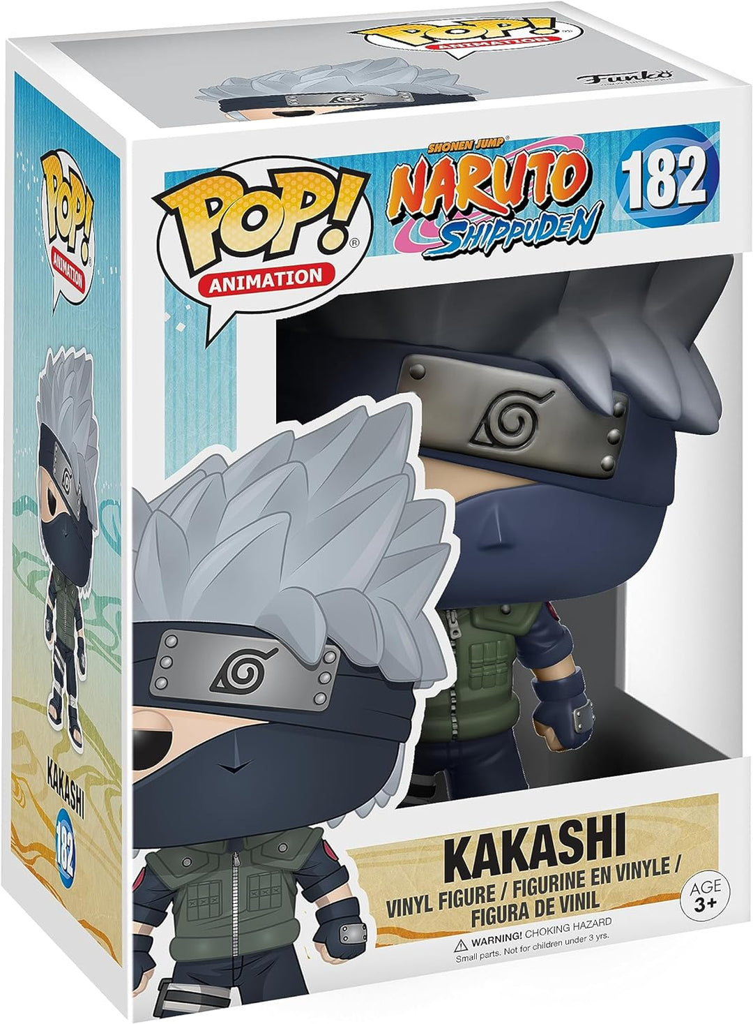 Naruto Shippuden Kakashi Funko POP Figur #182 EAN 0889698124508