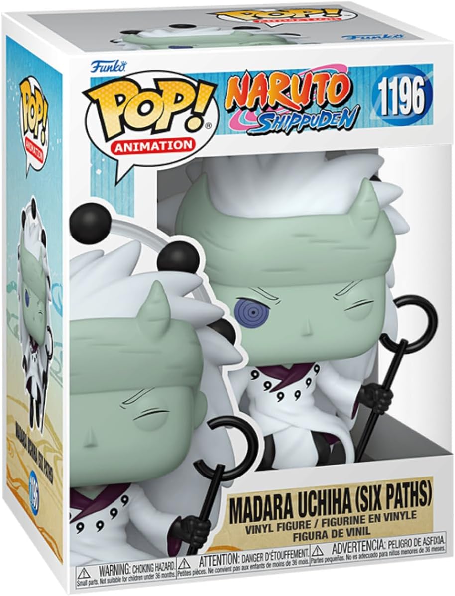 Naruto Shippuden Madara Uchiha Six Paths Funko POP Figur #1196 EAN 0889698580090