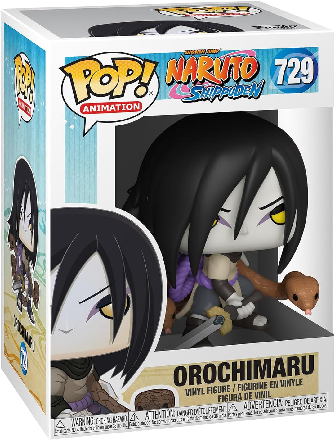Naruto Shippuden Orochimaro POP Figur #729 EAN 0889698466288