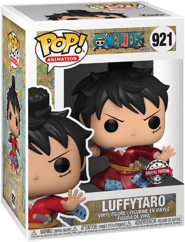 One Piece Ruffy im Kimono 921 Metallic Funko POP EAN 889698545327