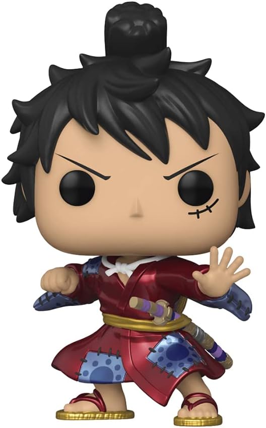 One Piece Ruffy im Kimono 921 Metallic Funko POP EAN 889698545327