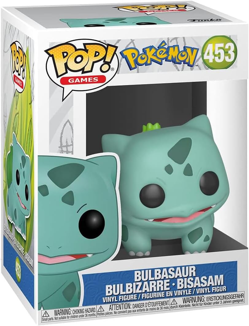 Pokemon Funko POP Bulbasaur Bisasam #453 EAN 0889698504041