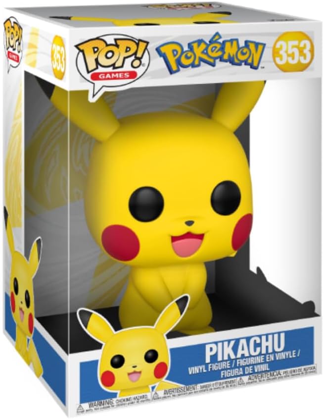 Pokemon Funko POP Pikachu Jumbo Size 25 cm #353 EAN 0889698315425