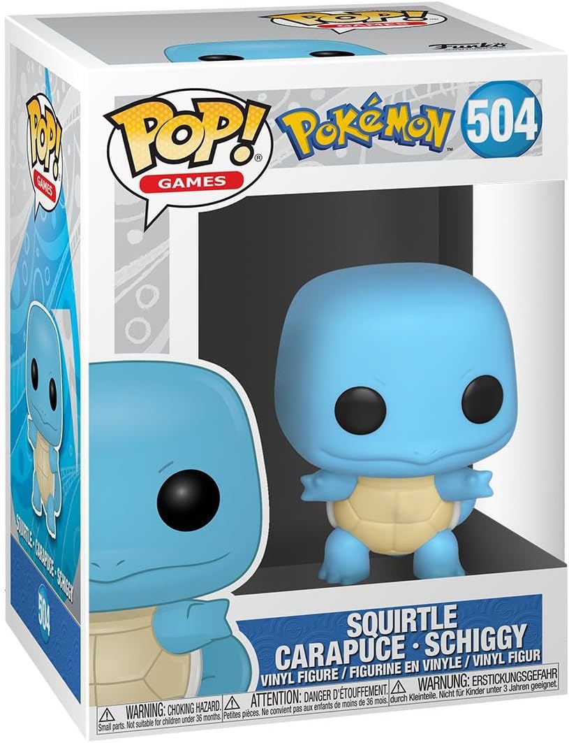 Funko POP Pokemon Squirtle / Schiggy #504