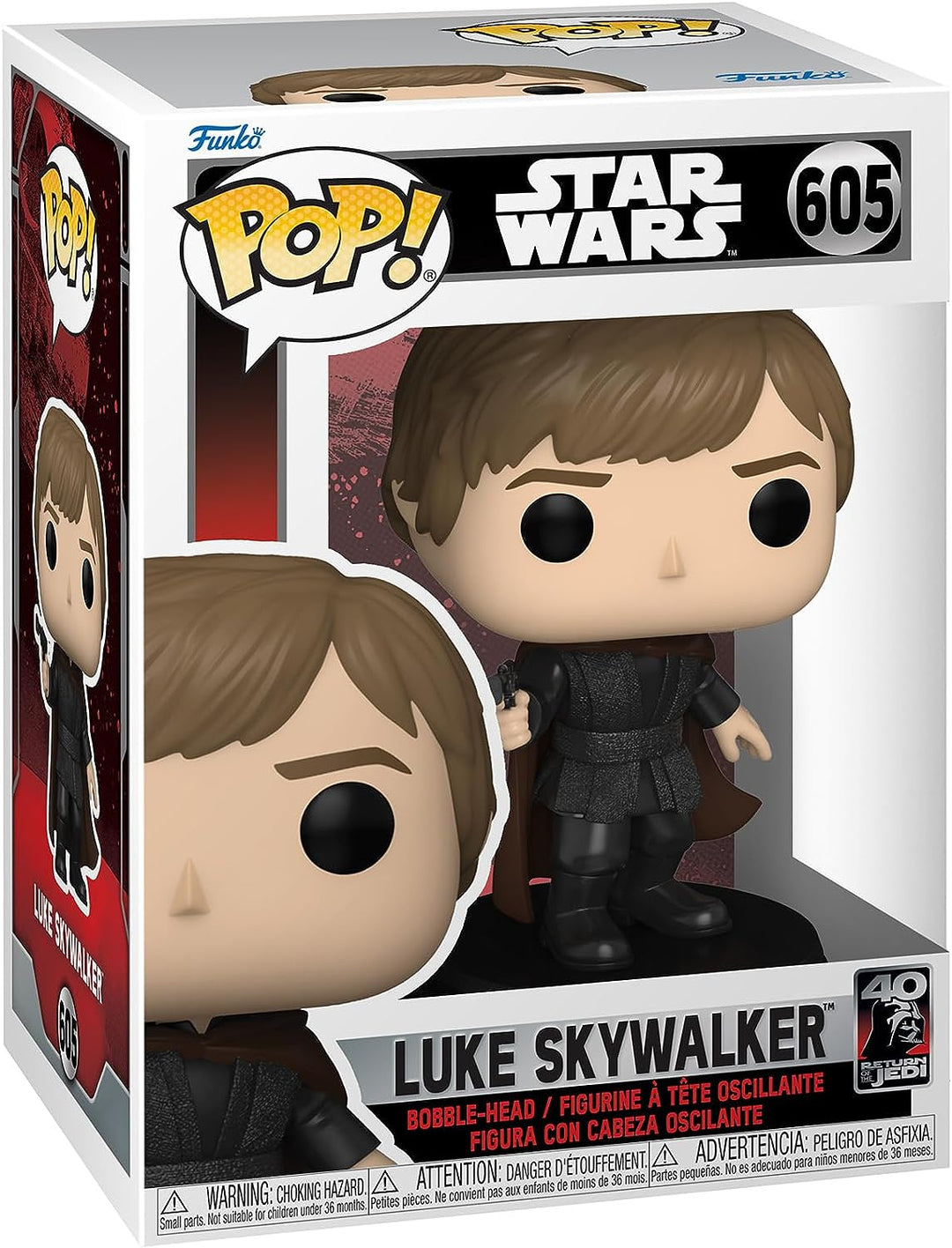 Star Wars Luke Skywalker Funko POP Figur #605 EAN 0889698707497