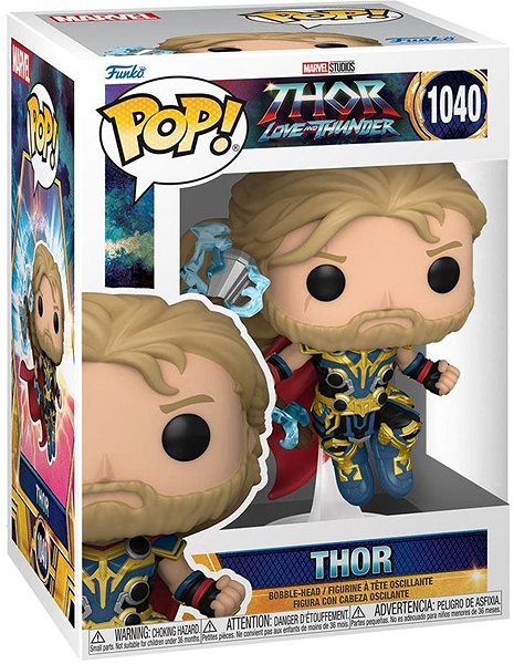 Thor Love and Thunder Thor Funko POP #1040 EAN 0889698624213