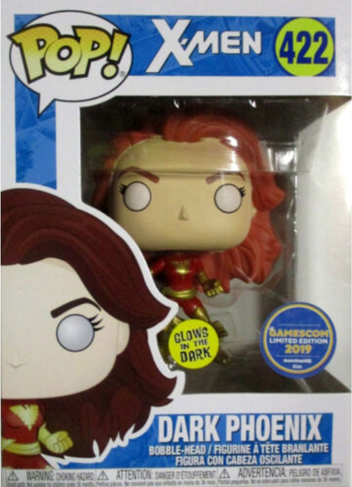 X-Men Funko POP Dark Phoenix Glows in the Dark Limited Edition #422 EAN 889698372305