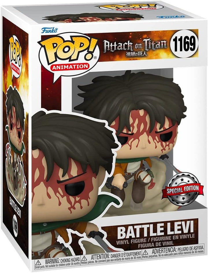 Attack on Titan Funko POP Battle Levi #1169