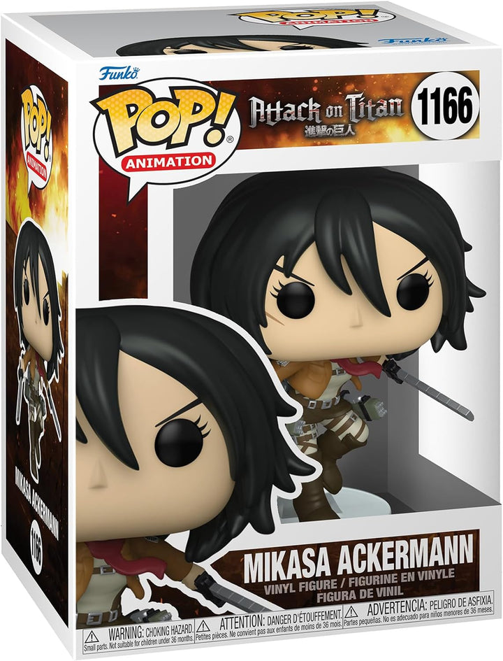 Attack on Titan Funko POP Mikasa Ackermann #1166