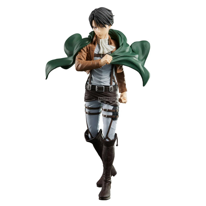 Banpresto Attack on Titan Grandista Figur Levi 27 cm