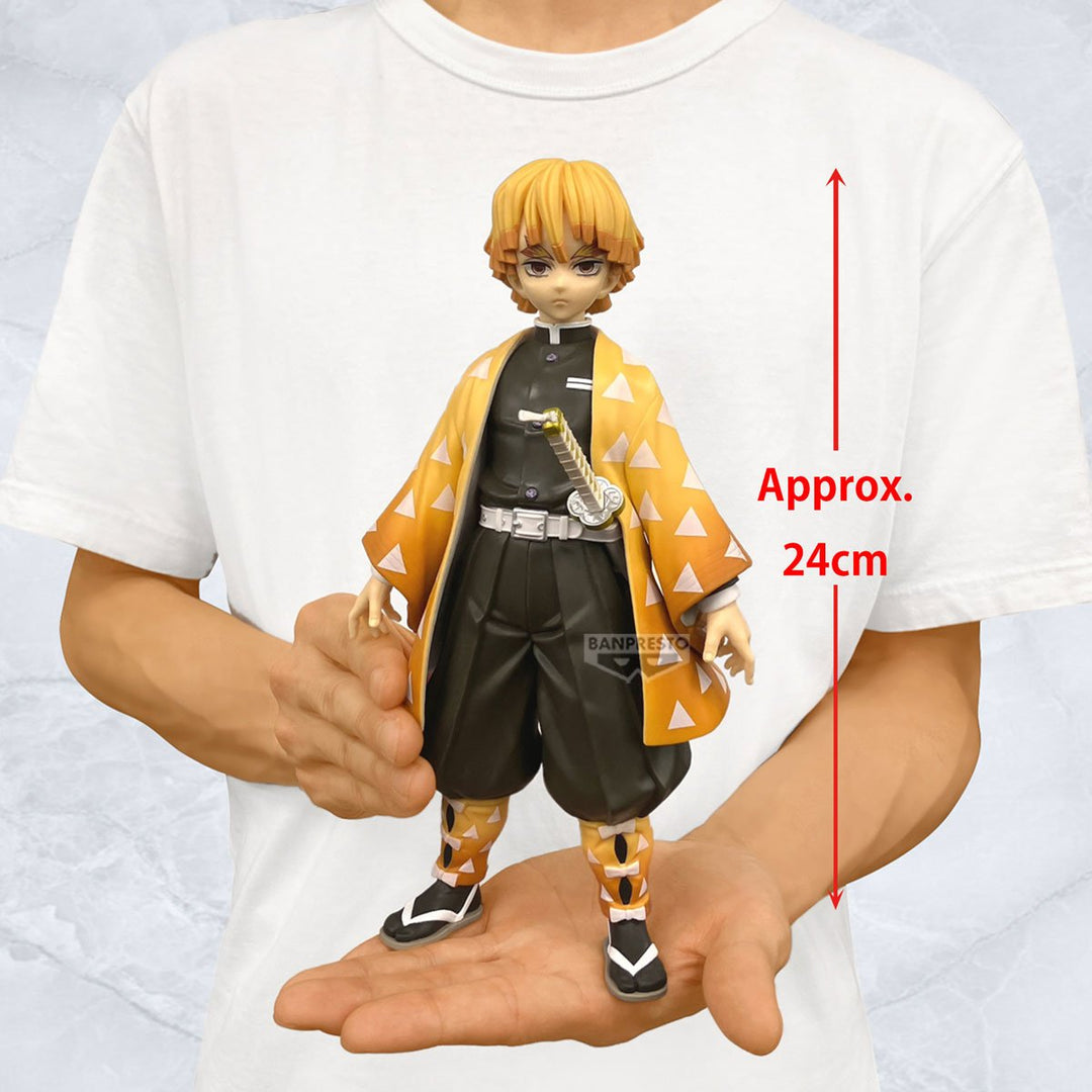 Banpresto Demon Slayer Zenitsu Agarsuma Grandista 24 cm