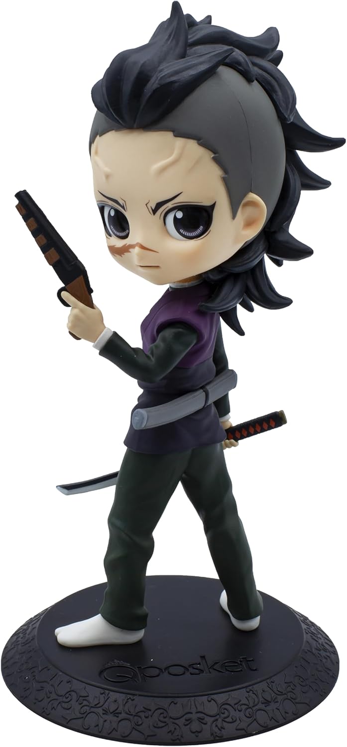 Banpresto Demon Slayer Q Posket Genya Shinazugawa 14 cm
