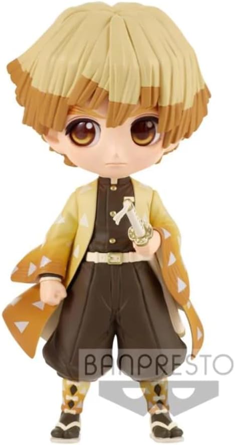 Banpresto Demon Slayer Q Posket Zenitsu Agatsuma 14 cm Version B