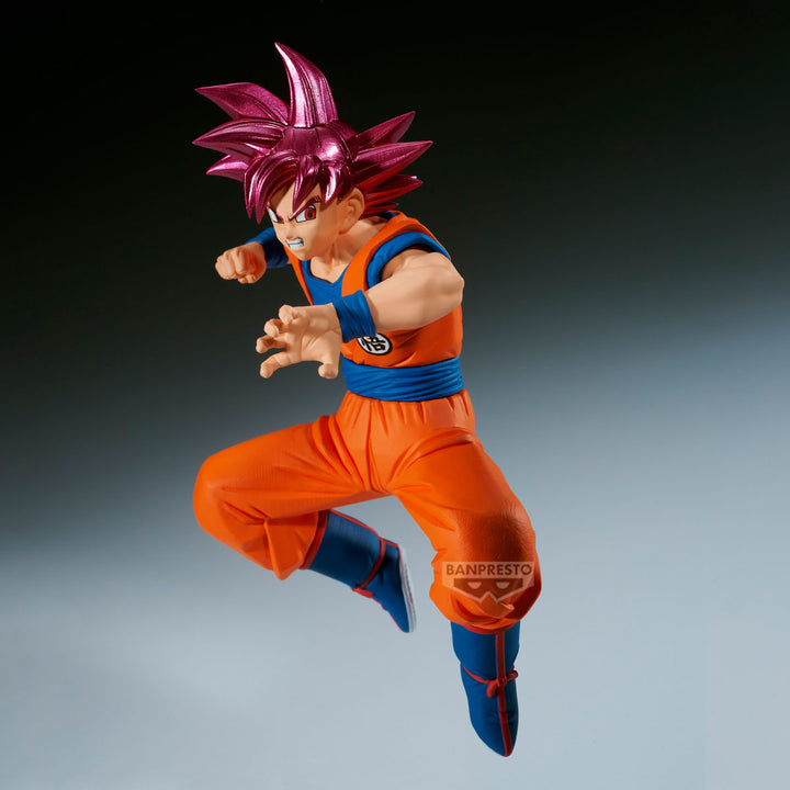 Banpresto Dragon Ball Match Makers Super Saiyan God Son Goku 12 cm