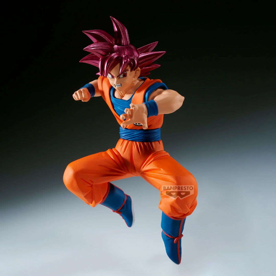 Banpresto Dragon Ball Match Makers Super Saiyan God Son Goku 12 cm