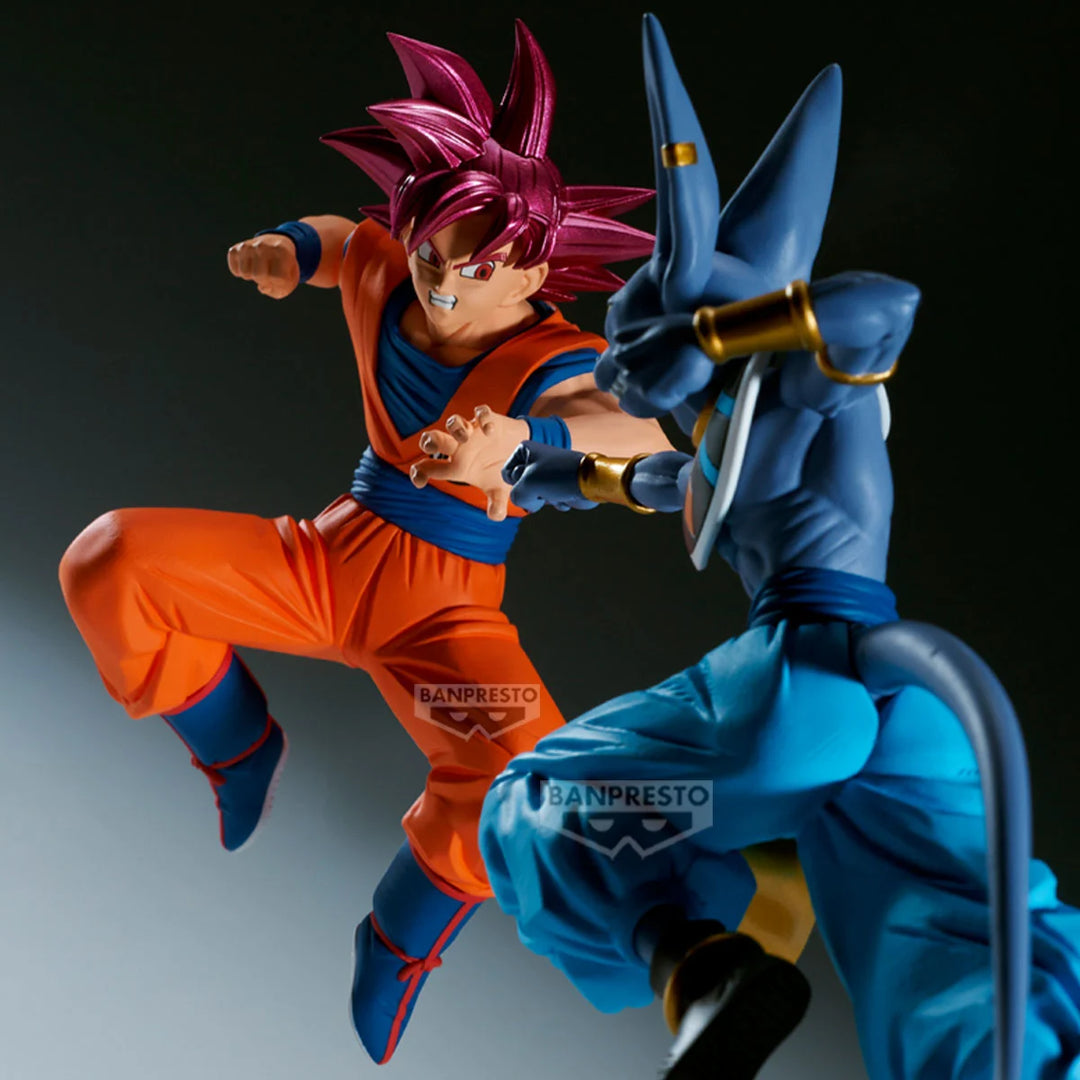 Banpresto Dragon Ball Match Makers Super Saiyan God Son Goku 12 cm