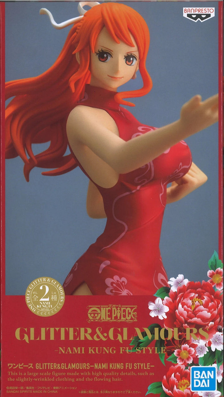 Banpresto One Piece Glitter & Glamours Nami Kung Fu Style 22 cm