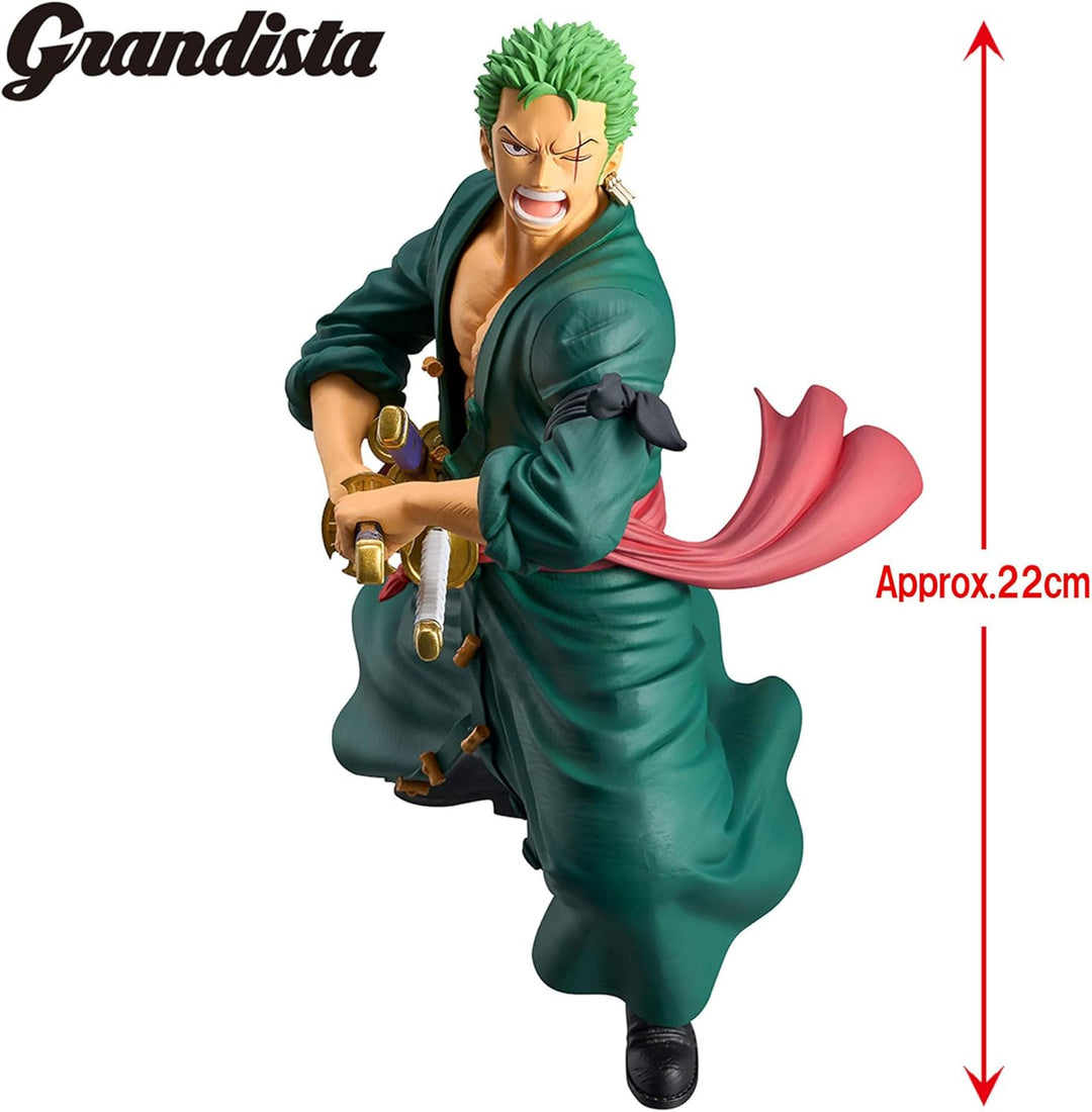 Banpresto One Piece Grandista Roronoa Zoro 22 cm