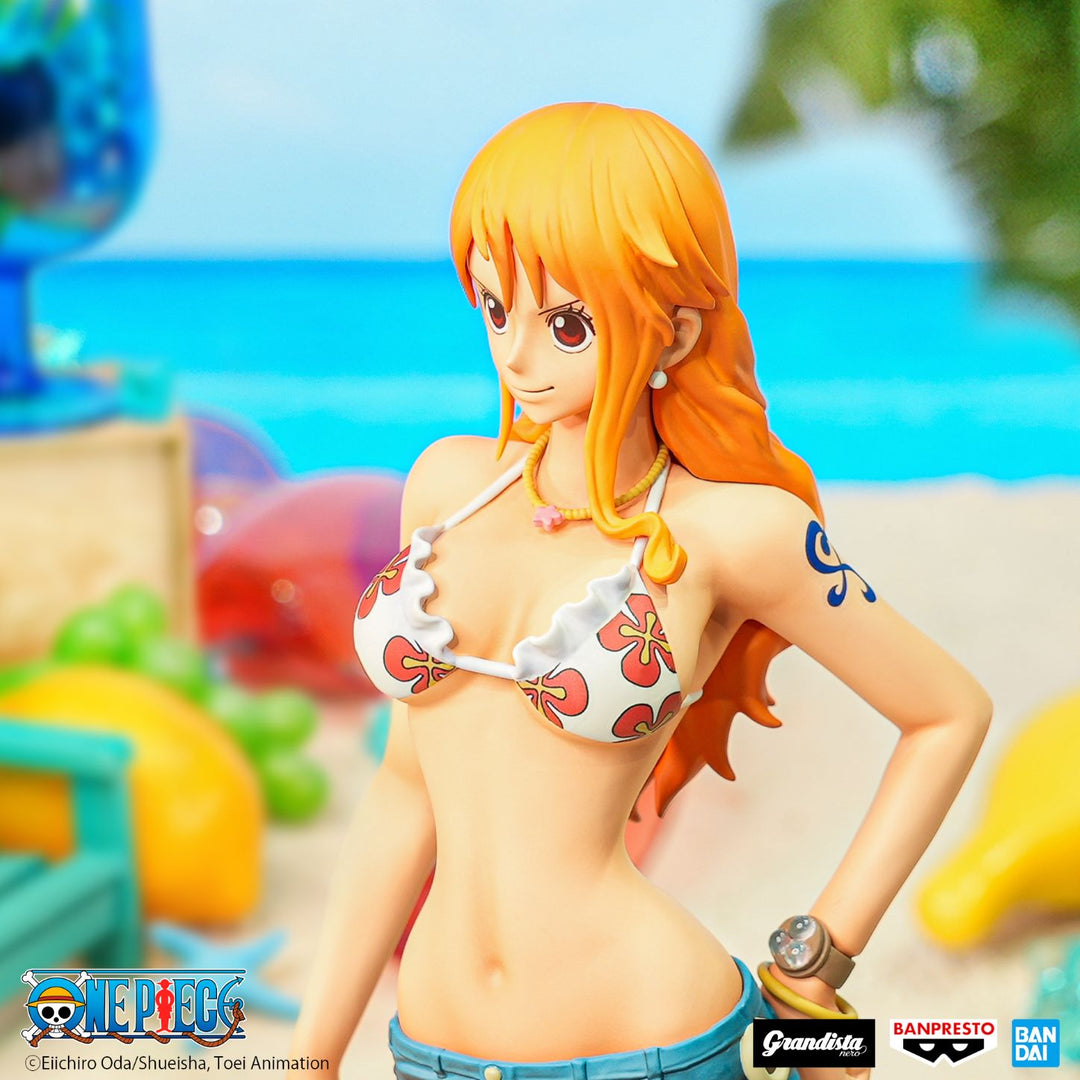 Banpresto One Piece Nami Figur Grandista Nero 28 cm