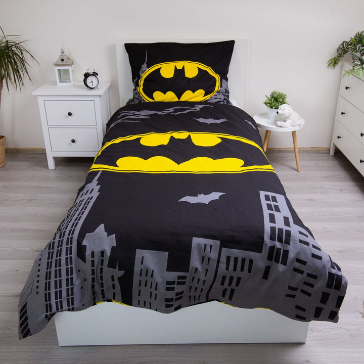 Batman Bettwäsche 140x200 cm + 70x90 cm Baumwolle