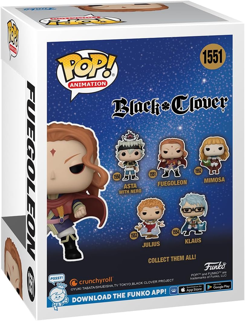 Black Clover Funko POP Fuegoleon #1551