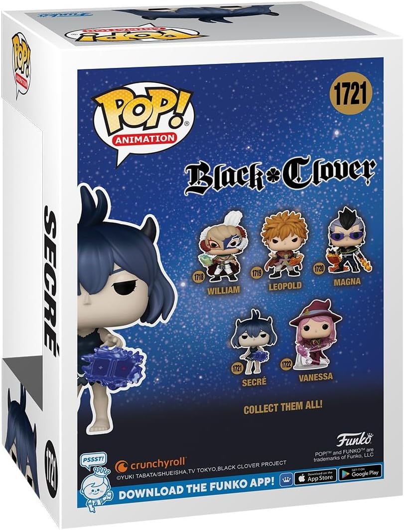 Black Clover Funko POP Figur Secré #1721