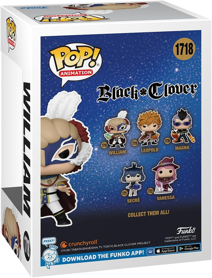 Black Clover Funko POP William #1718