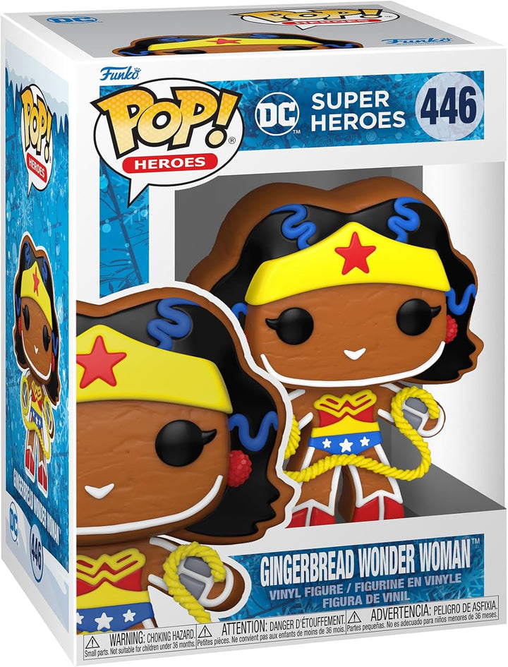 DC Super Heroes Funko POP Gingerbread Wonder Woman #446