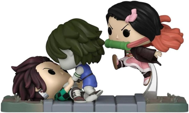 Demon Slayer Funko POP Tanjiro & Nezuko vs. Temple Demon #1419