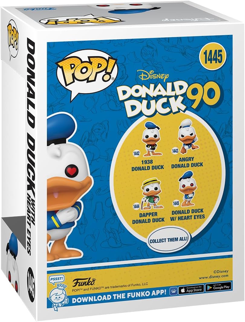 Disney Funko POP Donald Duck with Heart Eyes #1445